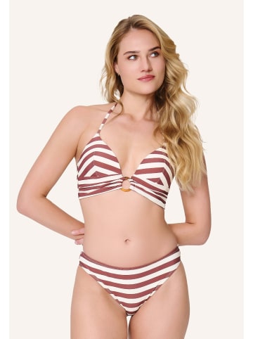 Linga Dore padded bikiniset Triangle in Sable stripe
