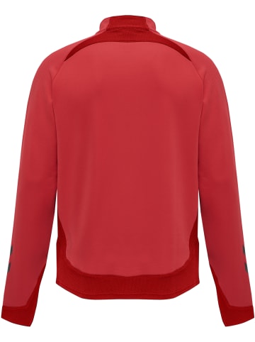 Hummel Halbreißverschluss Sweatshirt Hmllead Kinder in TRUE RED