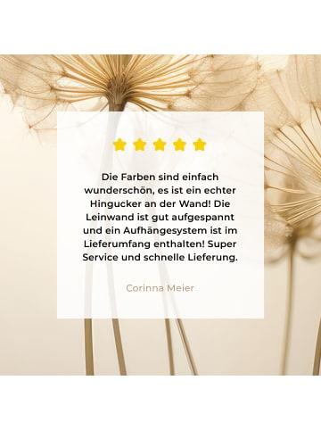 MuchoWow Leinwand bilder Flaum (BxH)