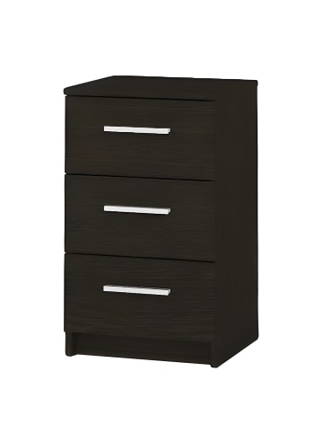 home24 Nachtkommode Satanovka in Schwarz