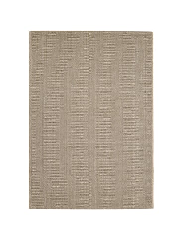 KADIMA DESIGN Teppich Kurzflor Flachgewebe Uni-Design Polypropylen Wohnzimmer in Beige