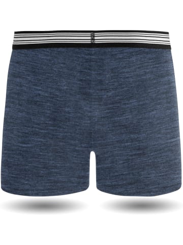 Normani Outdoor Sports Herren Merino Boxershorts Adelaide in Navy