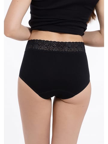 SPEIDEL Taillen Slip Natalie in Schwarz / Weiß