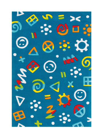 Arte Espina Kinderteppich Spirit in blau - rechteckig