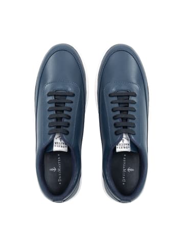 DreiMaster Maritim Sneakers Aus Leder in Marine