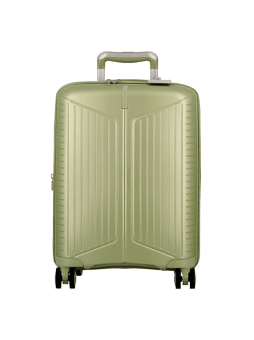 Jump Evae 4 Rollen Kabinentrolley 55 cm mit Dehnfalte in light green