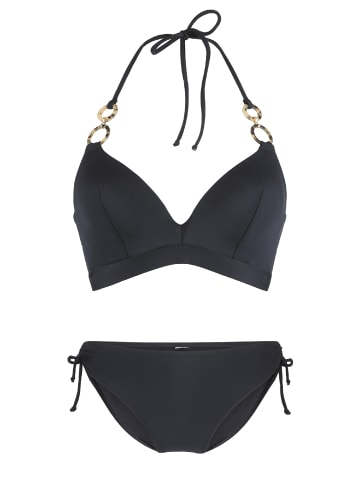 Linga Dore padded bikiniset Triangle in Schwarz