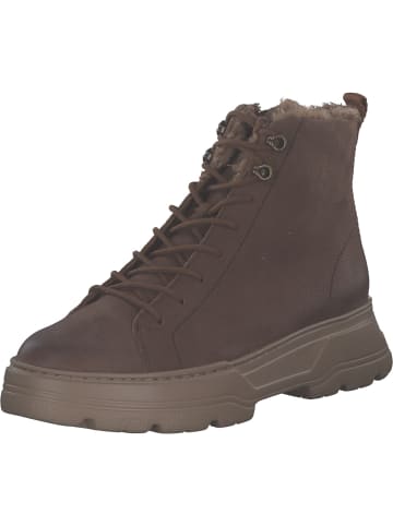 Paul Green Schnürstiefel in tabac