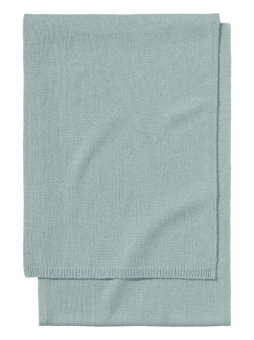 Hessnatur Hessnatur Strick Schal aus Bio-Merinowolle mit Cashmere in polargrün