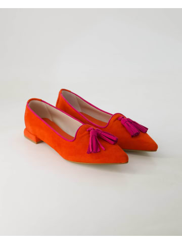 Terry Ballerinas in Rot