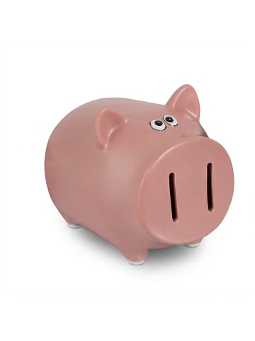 relaxdays 10 x Sparschwein in Rosa - (B)12 x (H)12,5 x (T)14 cm
