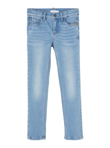 name it Stretch Jeans Slim Fit NKMTHEO in Hellblau