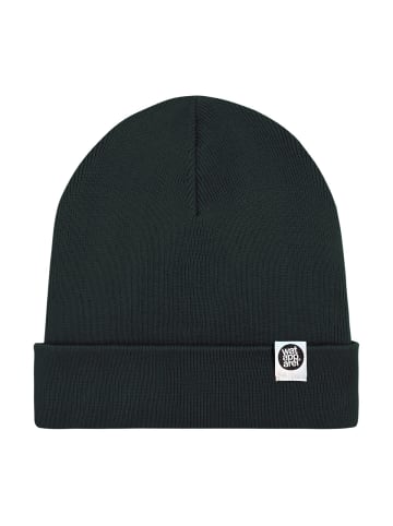 wat? Apparel Beanie Basic Rib Beanie in Black