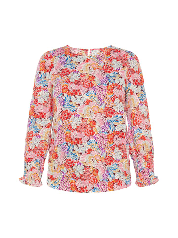 Usha Blouse in multicolor red