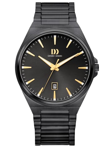 Danish Design Herren-Armbanduhr Quarz DKx Pro Grau/Goldfarben