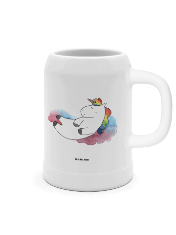 Mr. & Mrs. Panda Humpen Einhorn Wolke 7 ohne Spruch in Weiß