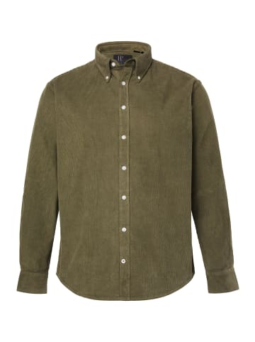 JP1880 Hemd in dunkles olive