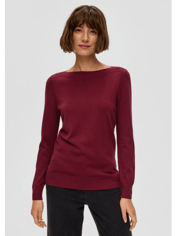 s.Oliver Strickpullover langarm in Rot