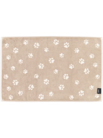 Cawö Cawö Badematten WE LOVE DOGS Paws 6247 natur/beige - 33 in natur/beige - 33