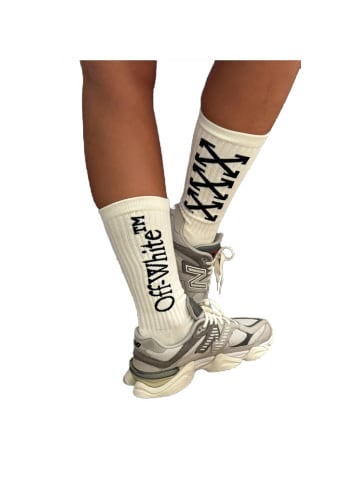 OFF WHITE OFF-WHITE Socken Weiß Unisex
