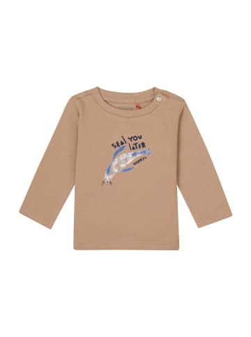 Noppies Langarmshirt Grinestar in Natural