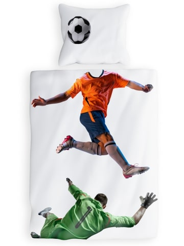 Cats Collection Baumwoll Bettwäsche Renforce  Kinderbettwäsche in Fussball