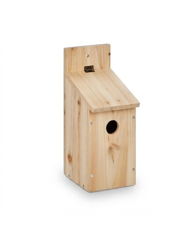 relaxdays Nistkasten-Bausatz in Natur - (B)11,5 x (H)29,5 x (T)17 cm