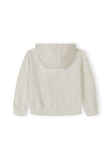 Minoti 2-tlg Langarmshirt & Hose 30FLEECE159 in weiß