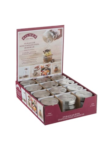 Kilner KILNER | Streu-Gläschen, klar, 250 ml