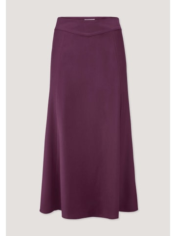 Hessnatur Hessnatur Gewebe Rock Midi aus reiner TENCEL™ Lyocell in fuchsia