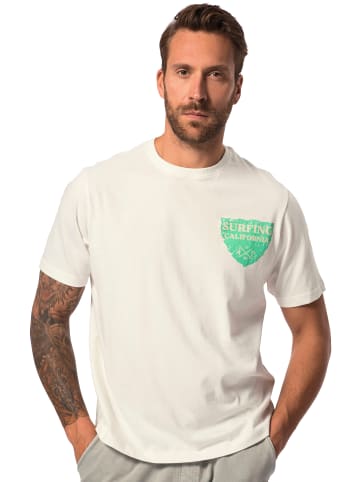 JP1880 Kurzarm T-Shirt in offwhite