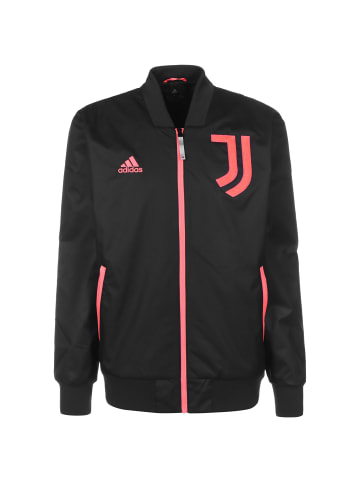 adidas Performance Bomberjacke Juventus Turin CNY in schwarz / rosa