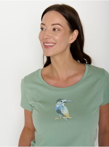 GreenBomb Loves Bird Look in Blassgrün