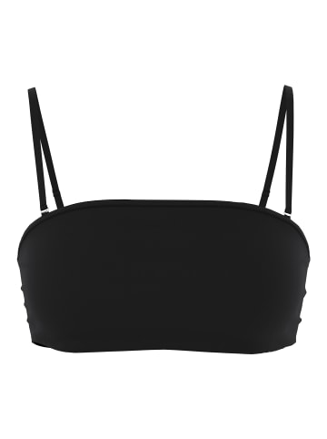 Pieces Bandeau-Top in Black