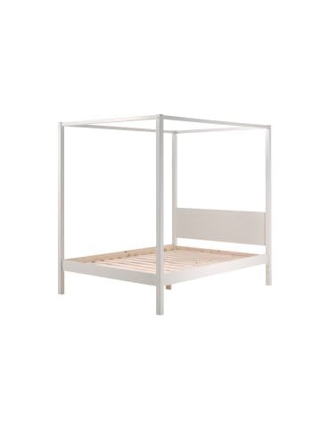 58 aufm Kessel HIMMELBETT Kathleen 208x191x148 aus Massivholz in Weiß