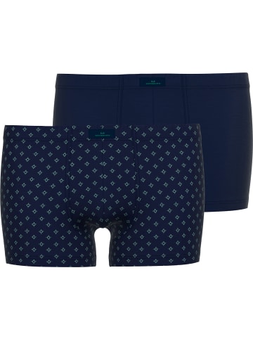 Götzburg Baumwolle, Single-Jersey Pants 2er-Pack in marine