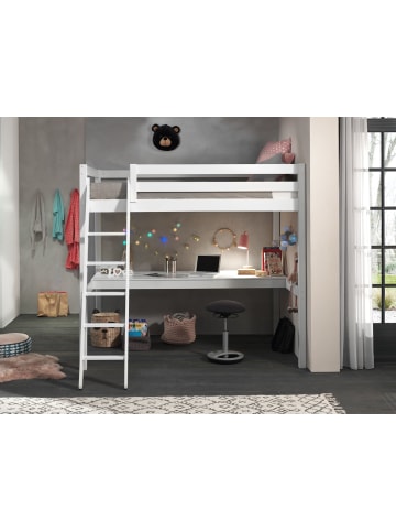 58 aufm Kessel HOCHBETT Karolina 209x190x215 aus Massivholz in Weiß