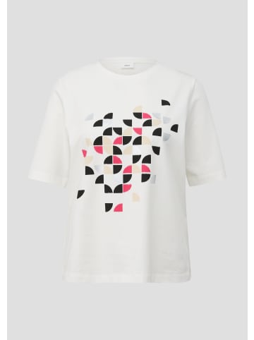 s.Oliver T-Shirt in 02D7_creme