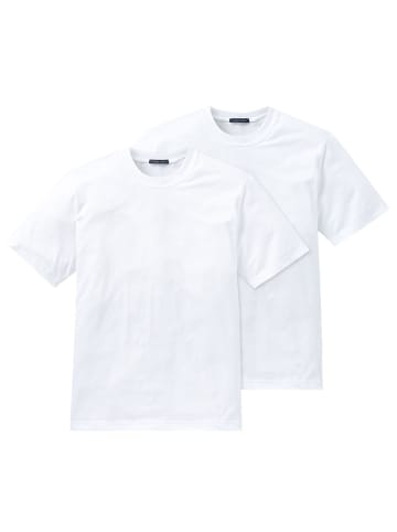 Schiesser T-Shirts 2er Pack in Weiß