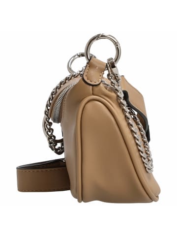 Seidenfelt Skien II - Schultertasche 19 cm (cream) in smooth toffee