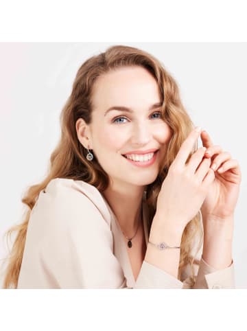 Lucardi Armband "Buchstabe W" Rund