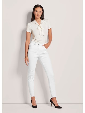 MADELEINE Schmale Jeans im Five-Pocket-Style in wollweiß