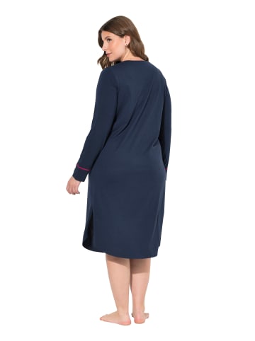 Ulla Popken Nachthemd in nachtblau