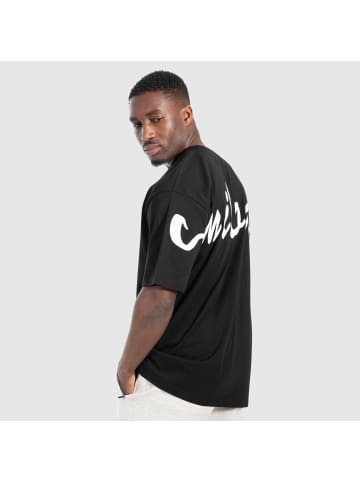 SMILODOX Unisex T-Shirt Liquid Brail in Schwarz