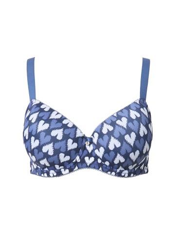Ulla Popken BH in helles segelblau
