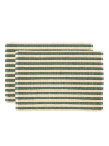 SÖDAHL Tischset Statement Stripe in Green