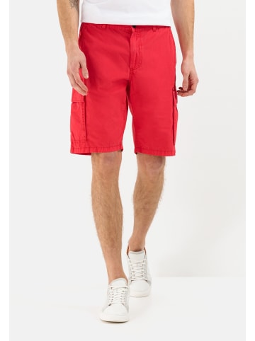 Camel Active Cargo Short aus reiner Baumwolle in Rot