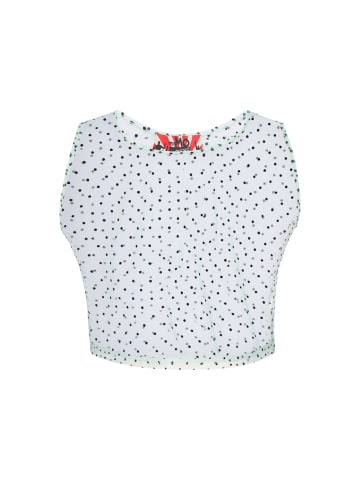 myMo ROCKS Women Top in aqua black