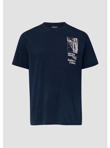 s.Oliver T-Shirt in 59D2_navy