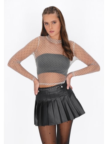 myMo ROCKS Women Blouse in offwhite black